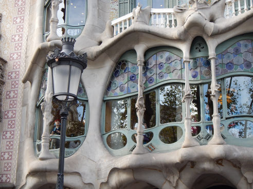 Gothic area in Barcelona